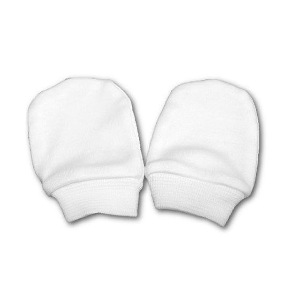 Rękawiczki dla niemowląt białe