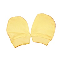 Rękawiczki dla niemowląt żółte