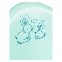 Fotelik do kąpieli Bunny miętowy