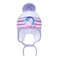 Zimowa czapka New Baby Lisa fioletowa