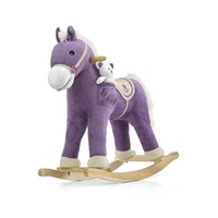 Koń na biegunach z melodią Milly Mally Pony purple
