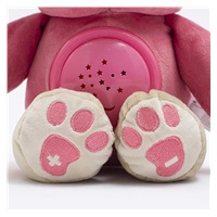 Zabawka przytulanka z projektorem Baby Mix Miś różowy