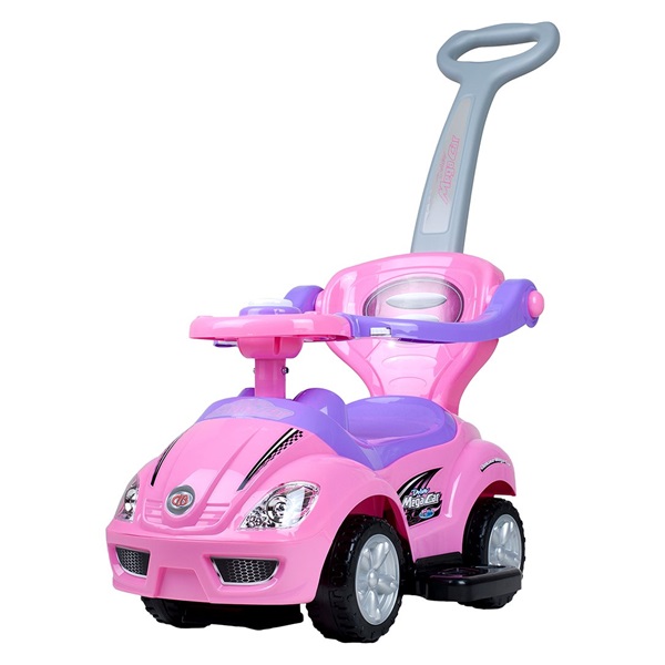 Dětské jezdítko 3v1 Bayo Mega Car pink