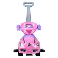 Dětské jezdítko 3v1 Bayo Mega Car pink