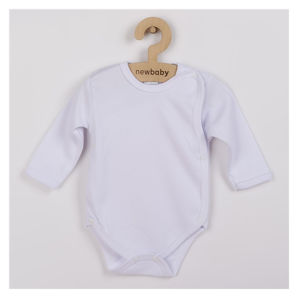 Niemowlęce całorozpinane body New Baby Classic białe