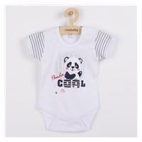 Body dla niemowląt z krótkim rękawem New Baby Panda