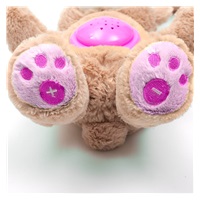 Zabawka przytulanka z projektorem Baby Mix Miś różowa