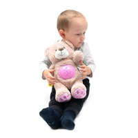 Zabawka przytulanka z projektorem Baby Mix Królik różowa