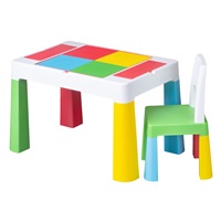 Zestaw stolik i krzesełko Multifun multicolor