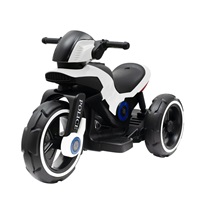 Motocykl na akumulator dla dzieci Baby Mix POLICE biały