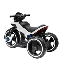 Motocykl na akumulator dla dzieci Baby Mix POLICE biały