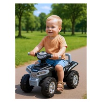 Dziecięcy jeździk z dźwiękiem Quad Baby Mix szary