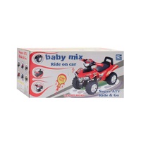 Dziecięcy jeździk z dźwiękiem Quad Baby Mix niebieski