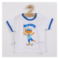 Komplecik niemowlęcy t-shirt i spodenki New Baby Lisek