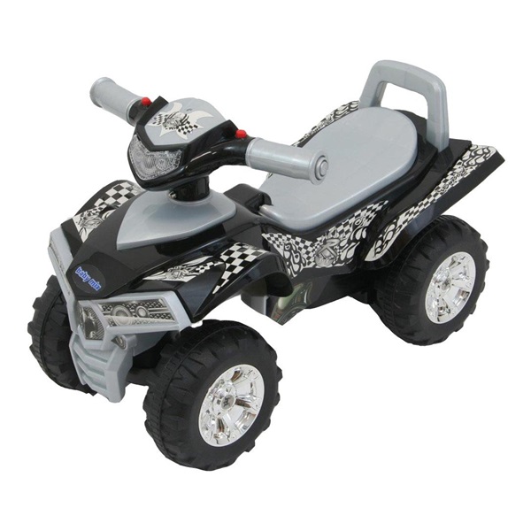 Dziecięcy jeździk z dźwiękiem Quad Baby Mix grey