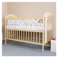 Klasyczne łóżeczko dla dzieci New Baby ADAM naturalny