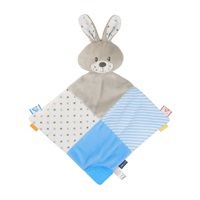 Pluszowa zabawka przytulanka Baby Mix Królik niebieski