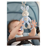 Zabawka pluszowa z wibracją Baby Mix królik niebieski