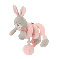 Zabawka Spirala Baby Mix królik różowy