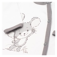 14-częściowy luksusowy komplet niemowlęcy New Baby Little Mouse w opakowaniu EKO
