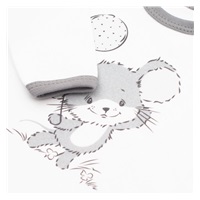 14-częściowy luksusowy komplet niemowlęcy New Baby Little Mouse w opakowaniu EKO