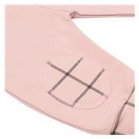 Niemowlęce bawełniane spodnie New Baby Cool różowe