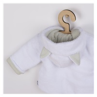 Luksusowy dziecięcy zimowy kaftanik z kapturem New Baby Snowy collection