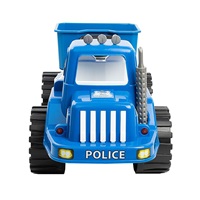 Dziecięcy jeździk pchacz BAYO POLICJA 70 cm niebieski