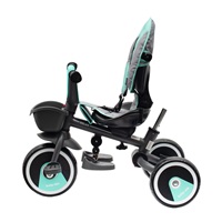 Dziecięcy rowerek trójkołowy Baby Mix 5w1 RELAX 360° niebieski