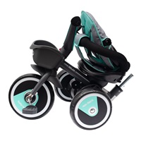 Dziecięcy rowerek trójkołowy Baby Mix 5w1 RELAX 360° niebieski