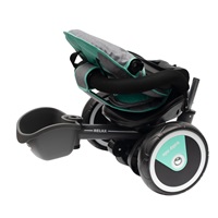 Dziecięcy rowerek trójkołowy Baby Mix 5w1 RELAX 360° niebieski