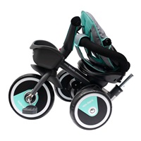 Dziecięcy rowerek trójkołowy Baby Mix 5w1 RELAX 360° różowy