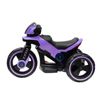 Motocykl na akumulator dla dzieci Baby Mix POLICE fioletowy