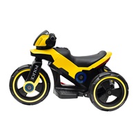 Motocykl na akumulator dla dzieci Baby Mix POLICE żółty