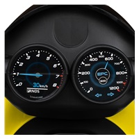 Motocykl na akumulator dla dzieci Baby Mix POLICE żółty