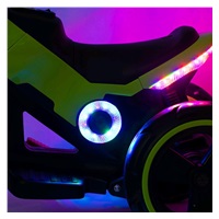 Motocykl na akumulator dla dzieci Baby Mix POLICE żółty