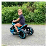 Motocykl na akumulator dla dzieci Baby Mix POLICE żółty
