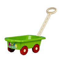 Dziecięcy Wózek z rączką BAYO 45 cm zielony