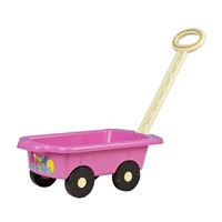 Dziecięcy Wózek z rączką BAYO 45 cm różowy