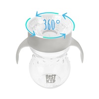 Kubek niekapek Akuku 360° - 270 ml szary