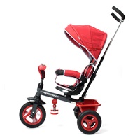 Dziecięcy rowerek trójkołowy Baby Mix 5w1 RIDER 360° czarny