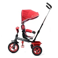 Dziecięcy rowerek trójkołowy Baby Mix 5w1 RIDER 360° czarny