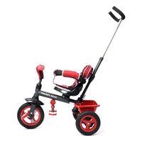 Dziecięcy rowerek trójkołowy Baby Mix 5w1 RIDER 360° czarny