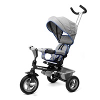 Dziecięcy rowerek trójkołowy Baby Mix 5w1 RIDER 360° szary