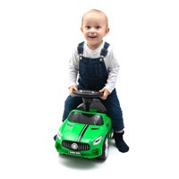 Dziecięcy jeździk z dźwiękiem Baby Mix RACER zielony