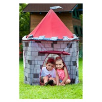 Namiot dla dzieci Baby Mix Zamek szary