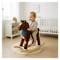 Konik na biegunach z melodią i apaszką Baby Mix Artur