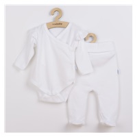 2-częściowy niemowlęcy komplet New Baby Practical biały dziewczynka
