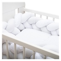 2-częściowy zestaw do łóżeczka New Baby 90/120 cm Minka i Kropki szary