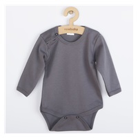 Niemowlęce body New Baby Classic II ciemno szare